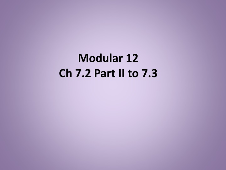 Applications of the Normal Distribution and Assessing Normality