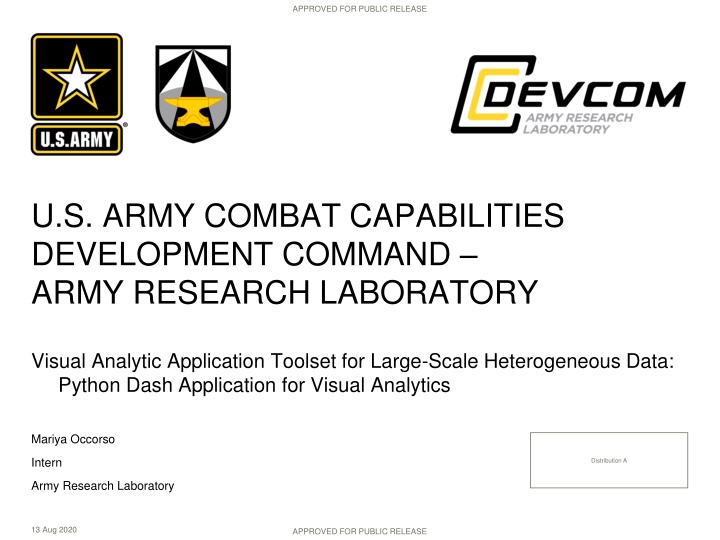 Visual Analytic Application Toolset for Large-Scale Heterogeneous Data