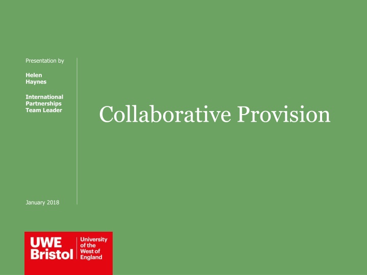 Collaborative Provision