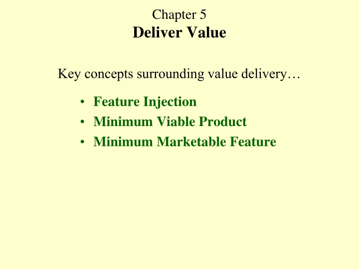 Key Concepts in Value Delivery for Business Success