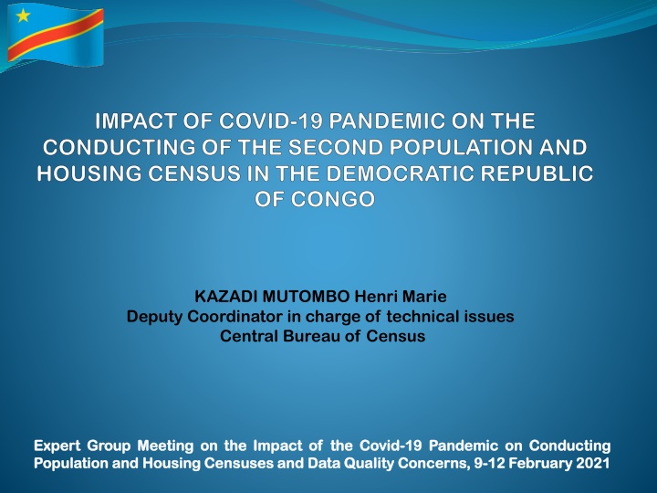 Impact of Covid-19 on 2nd Population and Housing Census in DRC