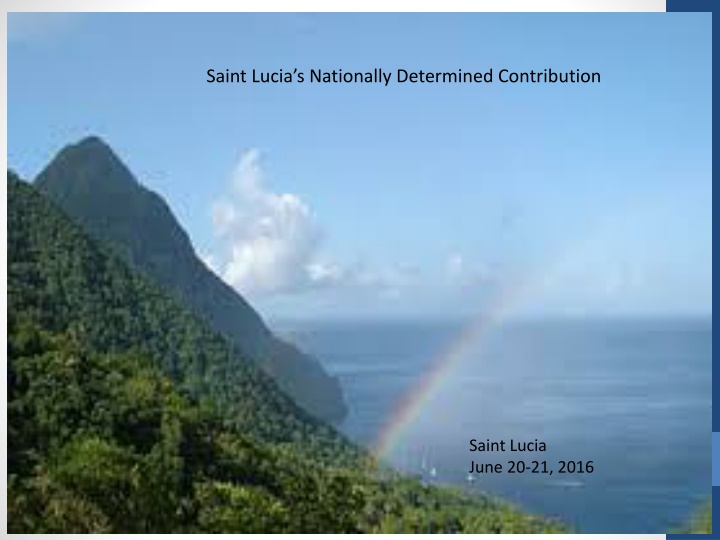 Saint Lucia's Climate Action Efforts