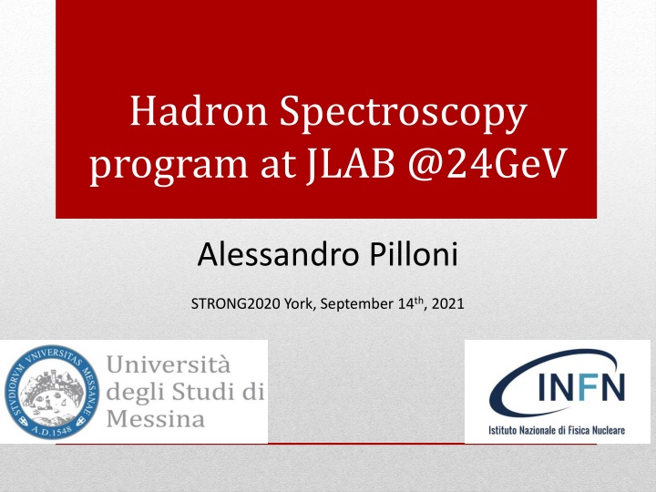 Hadron Spectroscopy program at JLAB @24 GeV