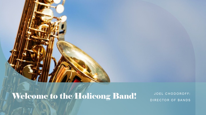 Welcome to Holicong Band