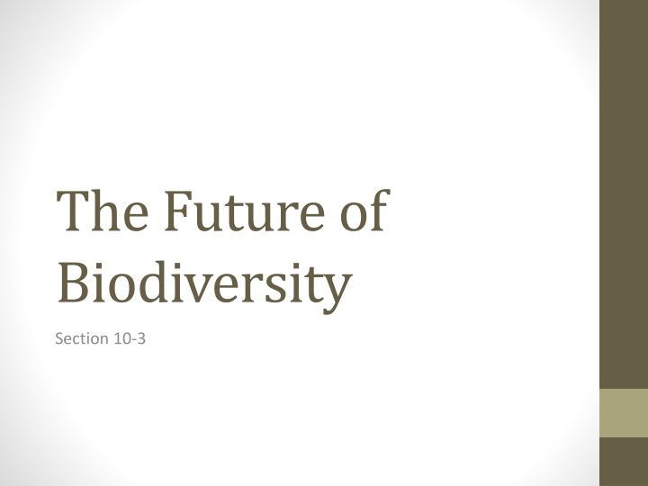 Efforts to Save Biodiversity: Strategies and Controversies