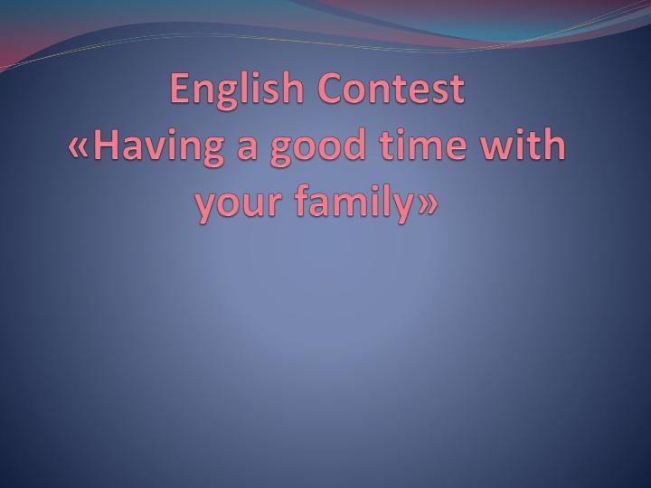 Family Relationships