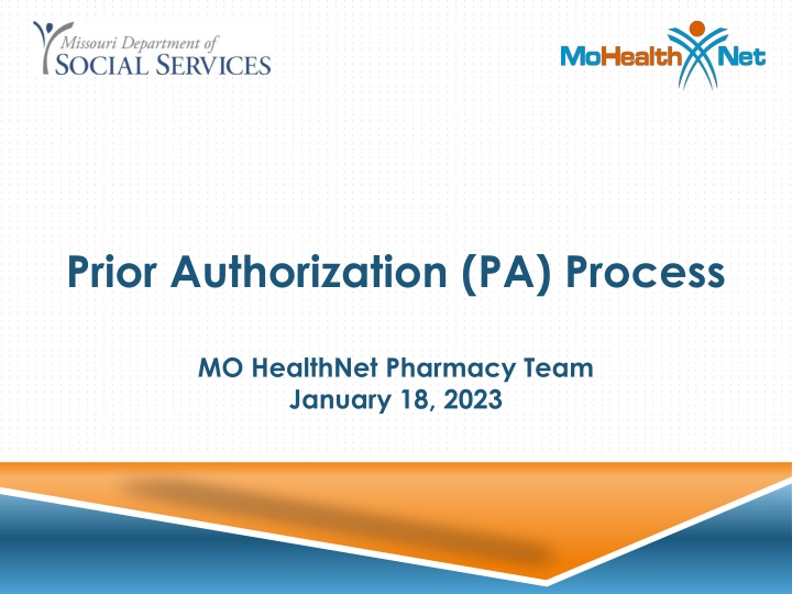Prior Authorization (PA) Process