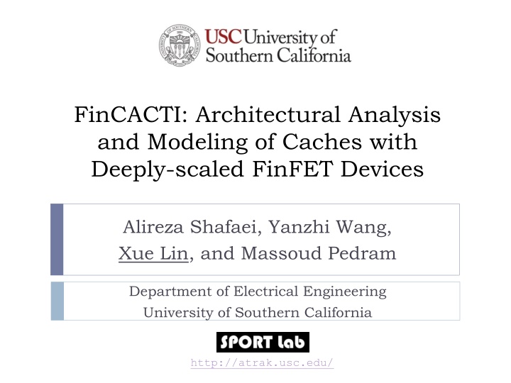 Architectural Analysis and Modeling of Deeply-scaled FinFET Devices in Caches