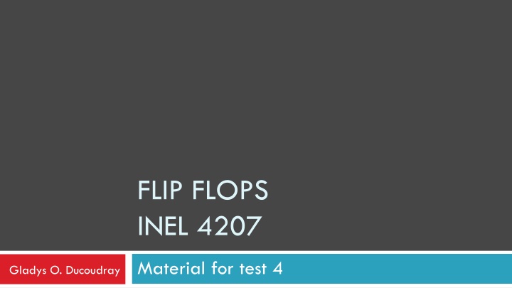 FLIP FLOPS