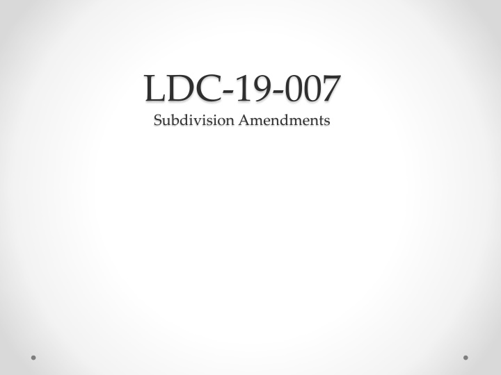 Statutory Role of Planning Commission and Board of County Commissioners