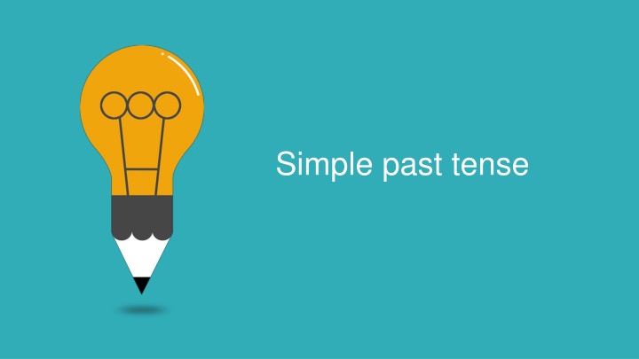 Simple past tense