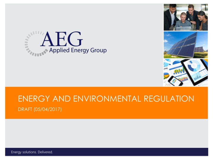ENERGY AND ENVIRONMENTAL REGULATION