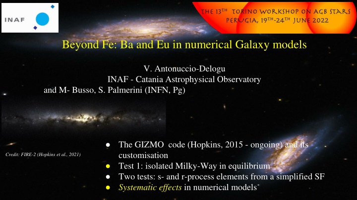 Customising Numerical Models for Galactic Elemental Abundance Tracking