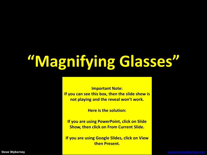 Exciting Estimation Challenge: How Many Magnifying Glasses?