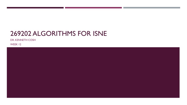 Algorithms and Game Theory Overview