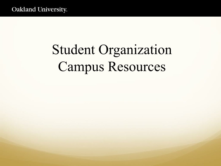 Campus Resources and Policies at Oakland Center