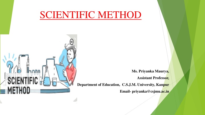 SCIENTIFIC METHOD
