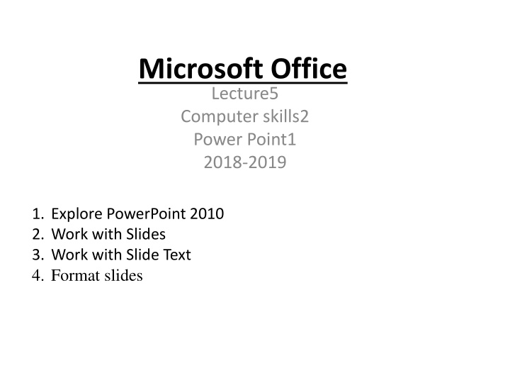 Microsoft Office