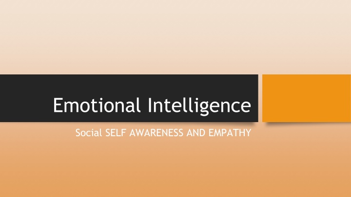 Enhancing Emotional Intelligence and Team Dynamics