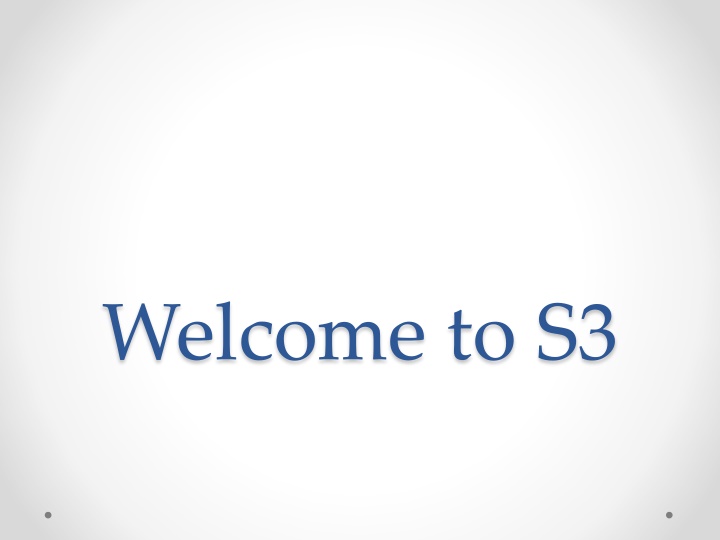 S3 English Course Overview