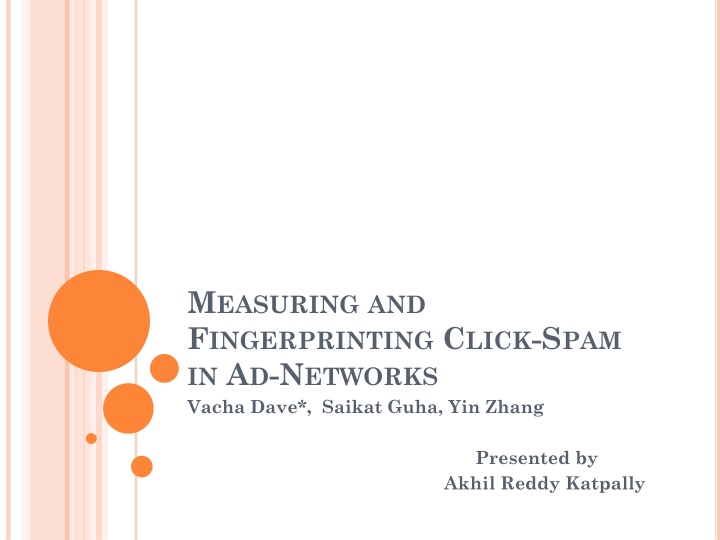 Measuring and Fingerprinting Click-Spam in Ad Networks