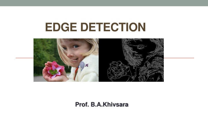 EDGE DETECTION
