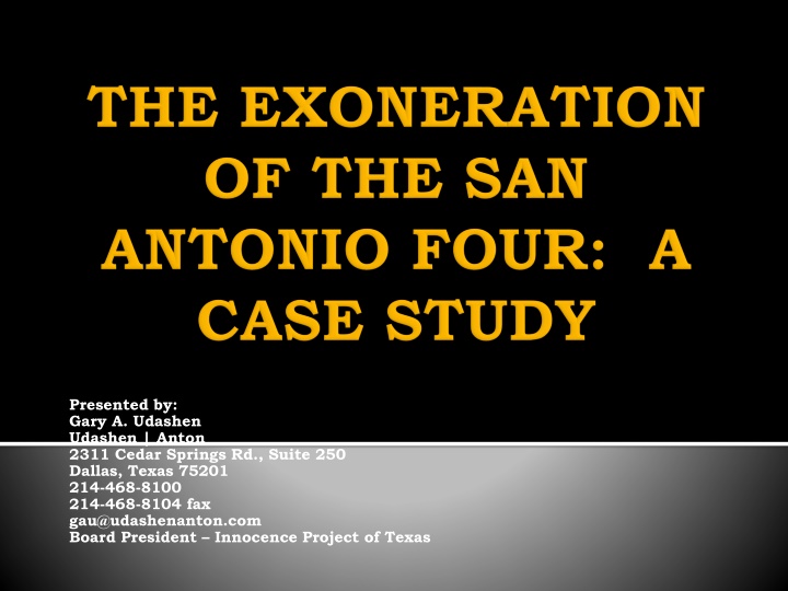 Innocence Project of Texas Legal Victory