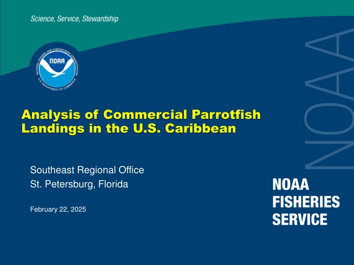 Commercial Parrotfish Landings in the U.S. Caribbean