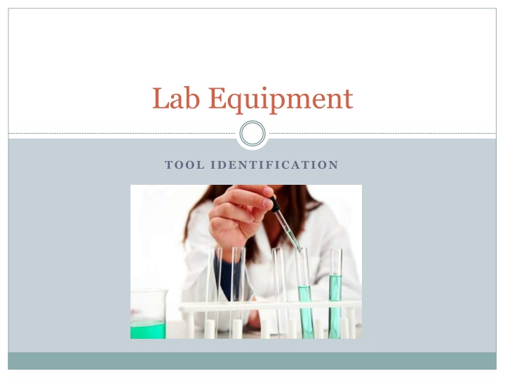 Lab Equipment Identification Guide