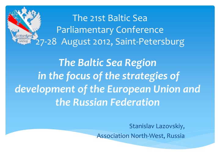 EU-RU Cooperation in Baltic Sea Region