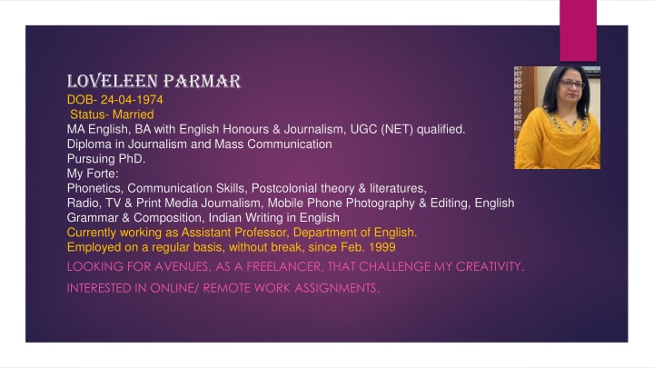 Assistant Professor Seeking Freelance Opportunities