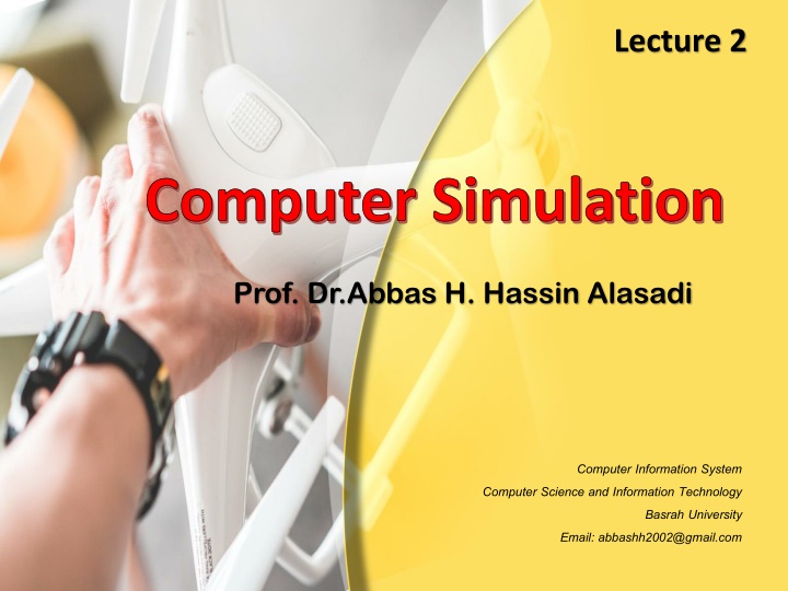 Computer Simulation Models Classification