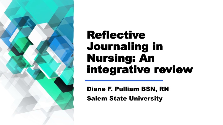 Reflective Journaling in Nursing: An Integrative Review