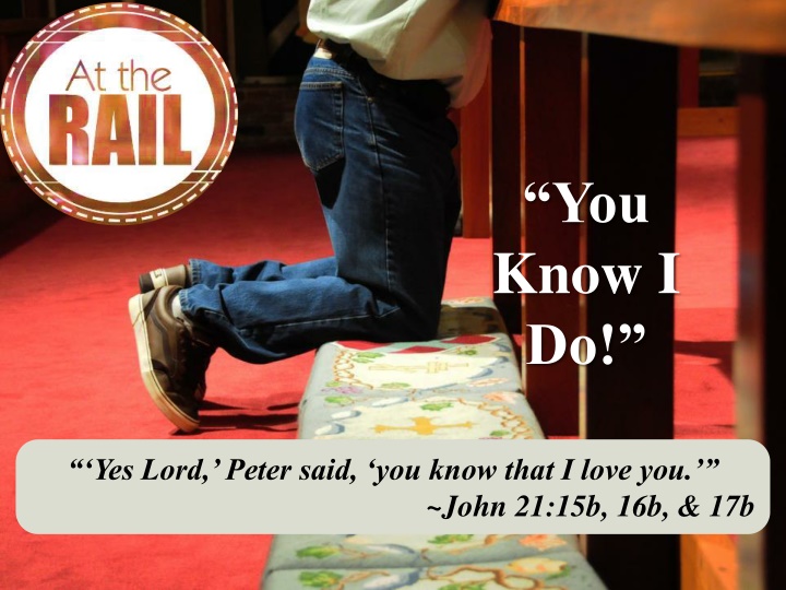 Forgiveness in John 21:15-19 - Jesus and Peter's Relationship