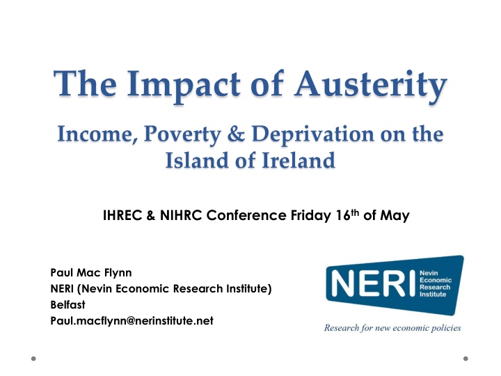 The Impact of Austerity