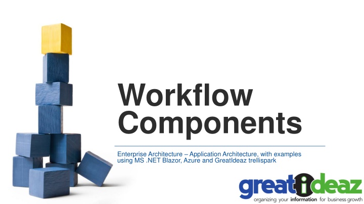 Enterprise Architecture Application with MS .NET Blazor, Azure, and GreatIdeaz TrellisPark