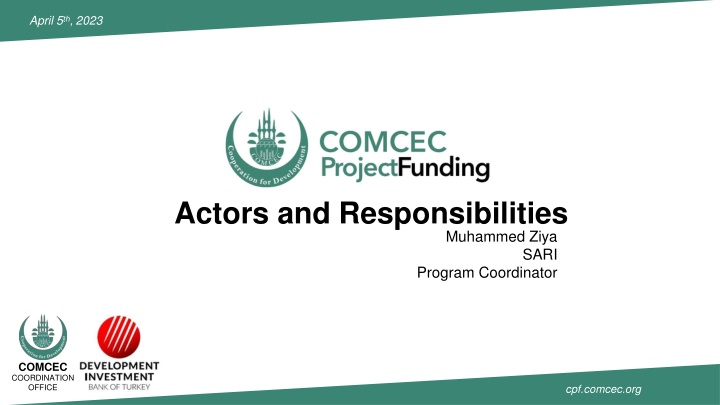 Actors and Responsibilities