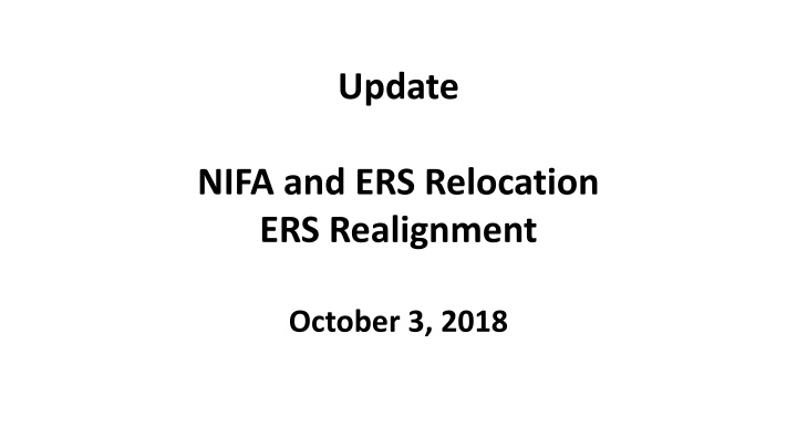 USDA Administrative Changes for Enhanced Efficiency