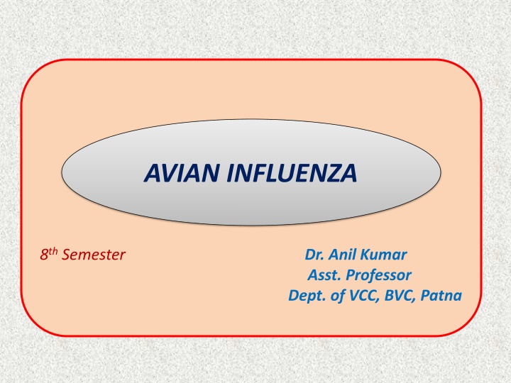 AVIAN INFLUENZA
