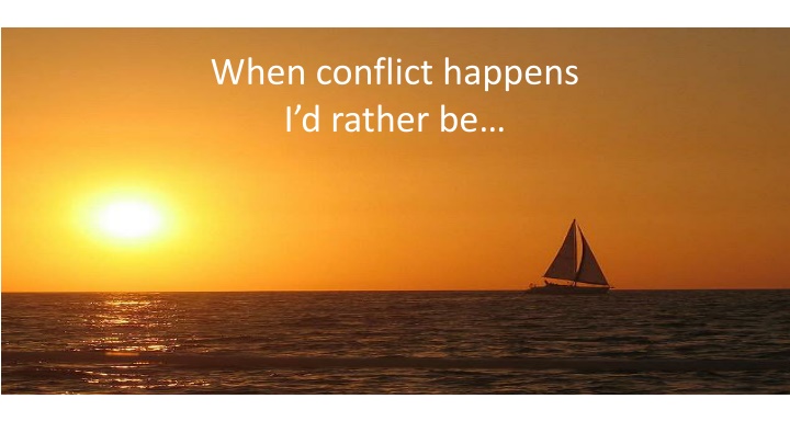When Conflict Strikes: Choosing a Path Forward