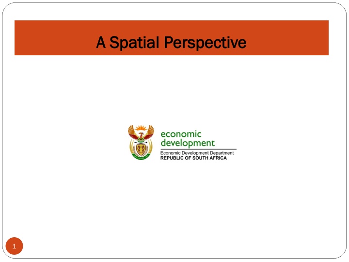 A Spatial Perspective