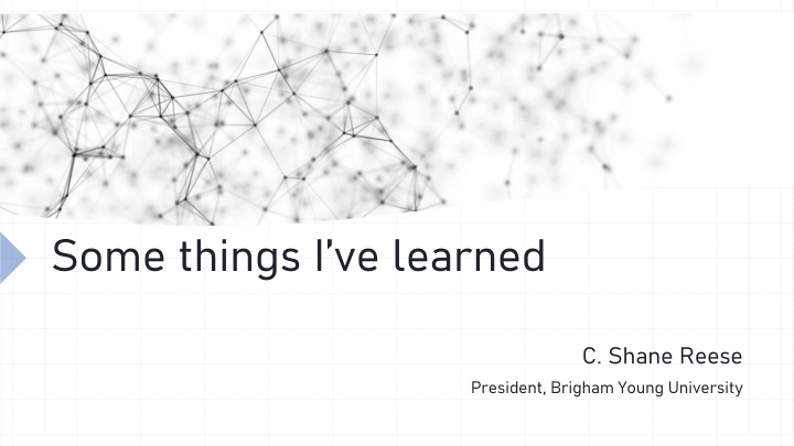 Some things I’ve learned