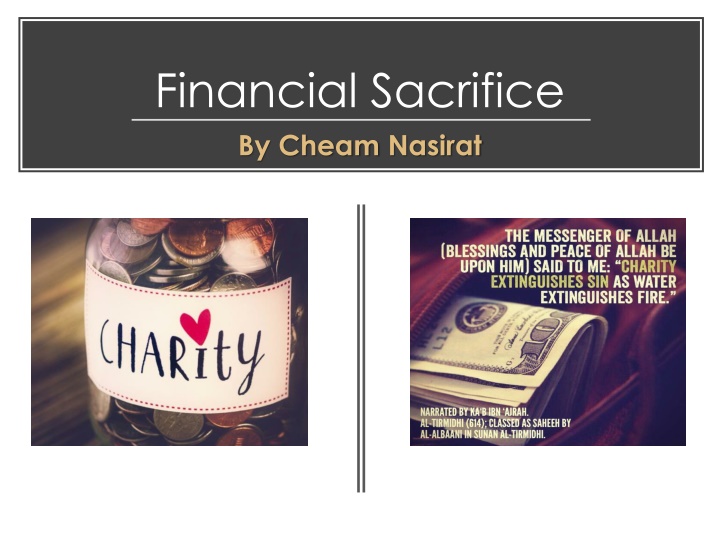 Financial Sacrifice