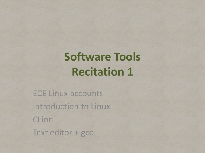 Introduction to ECE Linux Accounts and CLion IDE