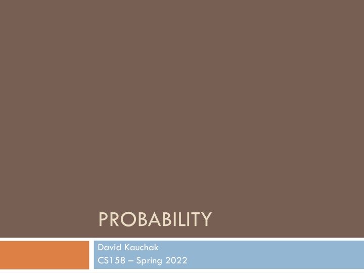 PROBABILITY
