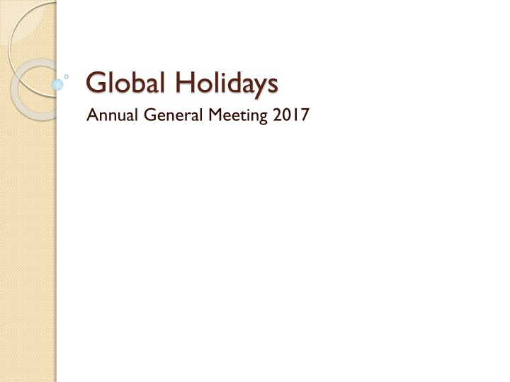 Global Holidays