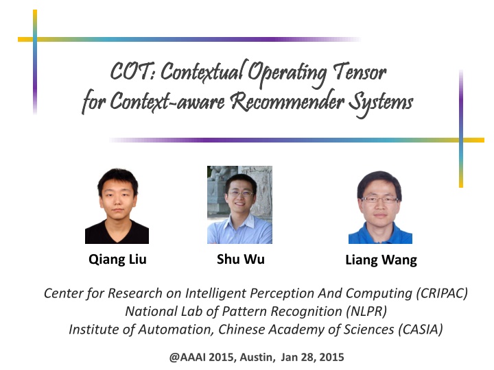 Context-aware Recommender Systems: Overview and Concepts