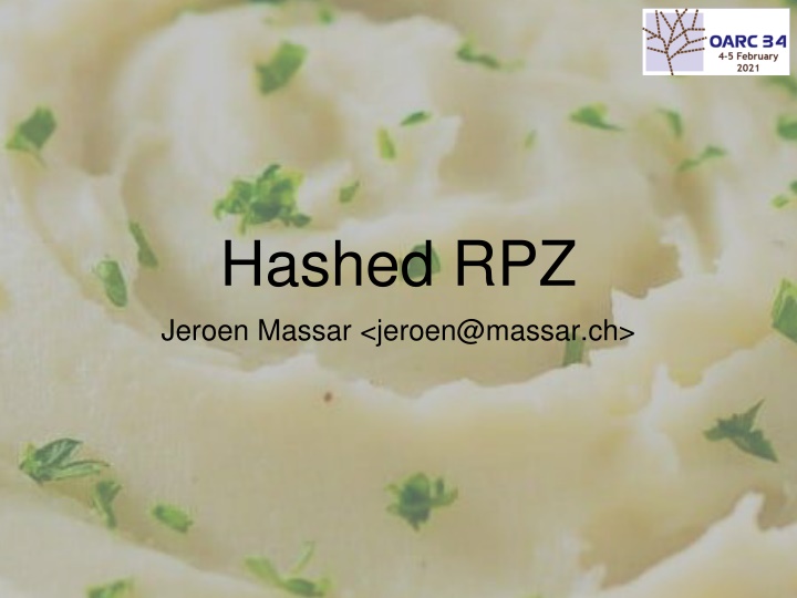 Hashed RPZ