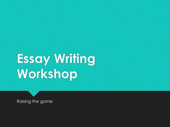Elevate Your Essay Writing Skills