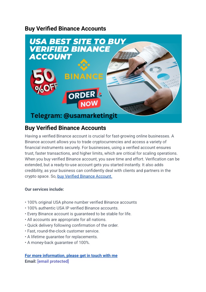 buy verified binance accounts n.w